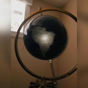 Armilary globe sphere stand